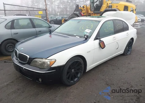 2006 BMW 750I from USA, damaged, VIN WBAHL83596DT06824